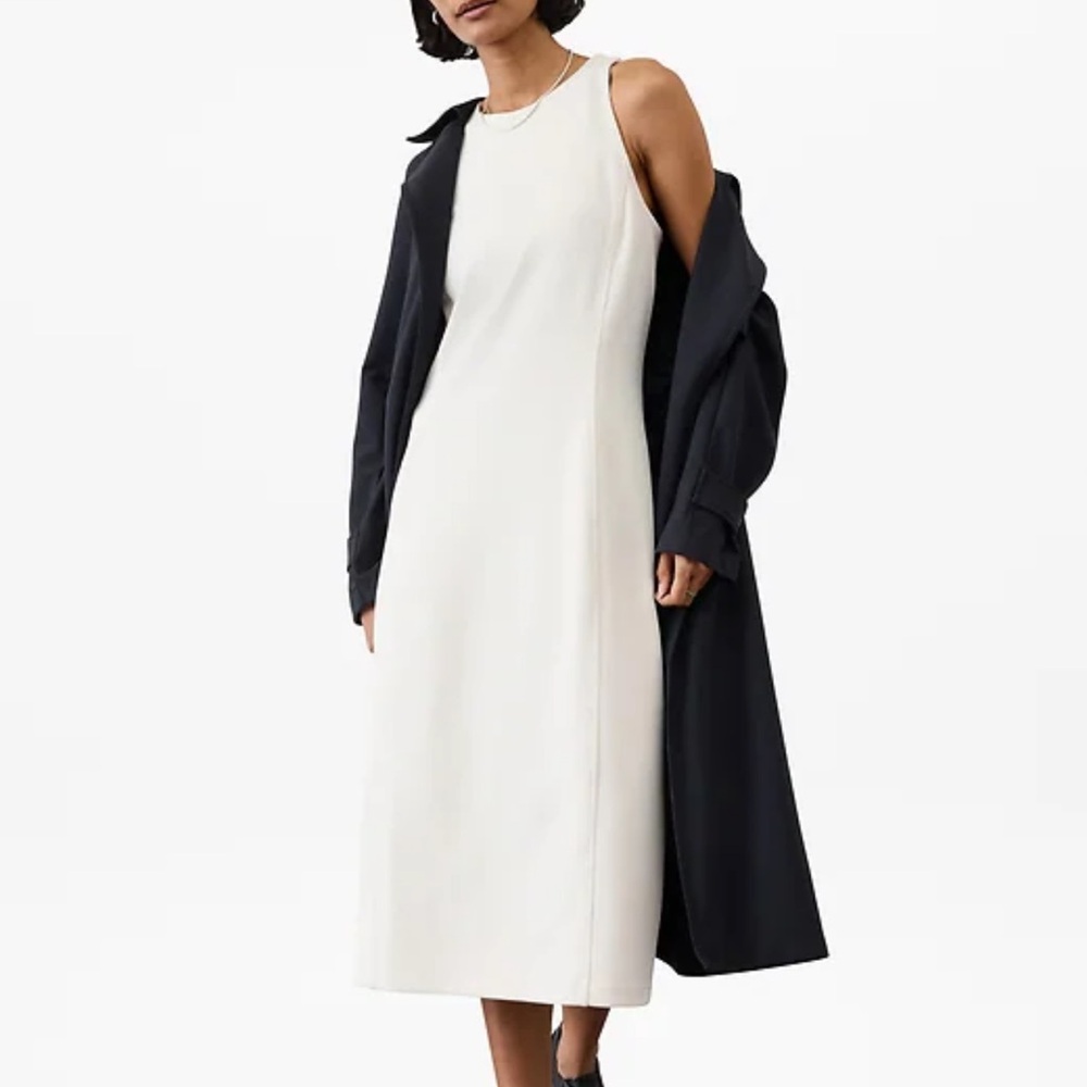 Seasoft Rib Midi Tank Dress